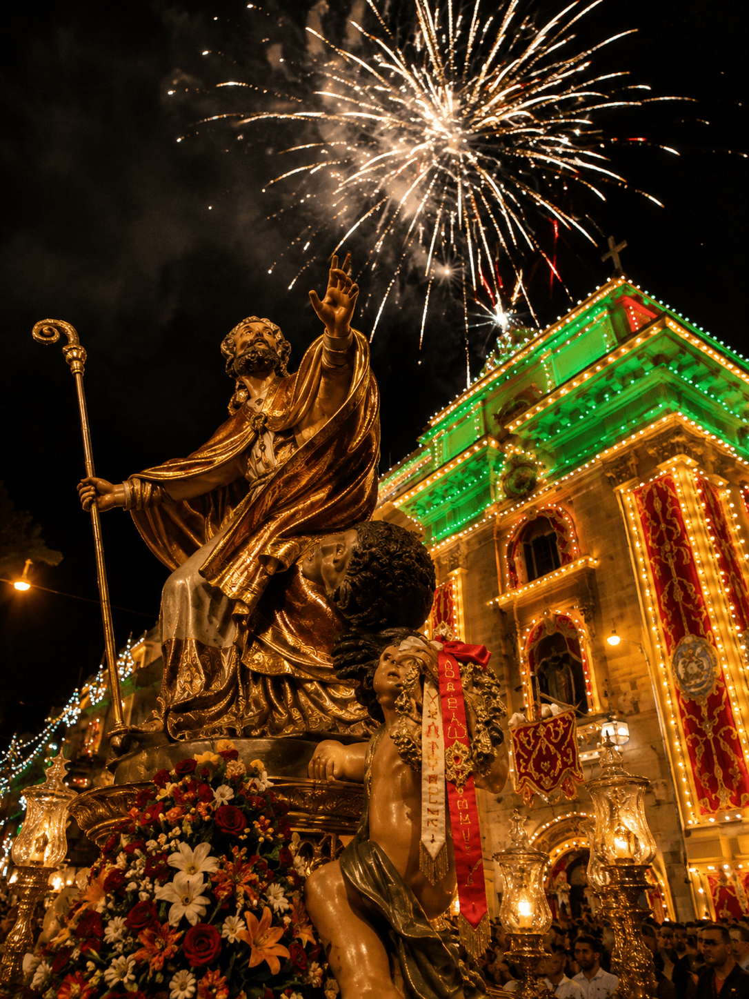 St Francis of Assisi Feast celebrations in Sliema, Malta